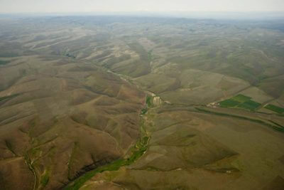 Aerial view of Ruggs Ranch
